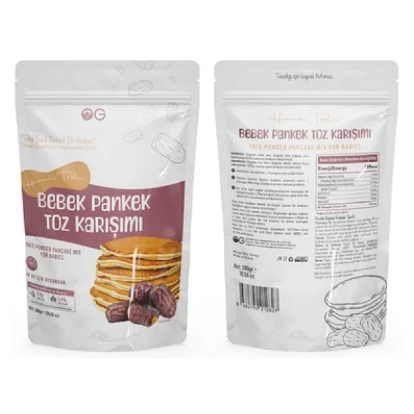 Og Natural Hurma Tozlu Pankek Toz Karışımı 300 Gr 2'li - Görsel 5