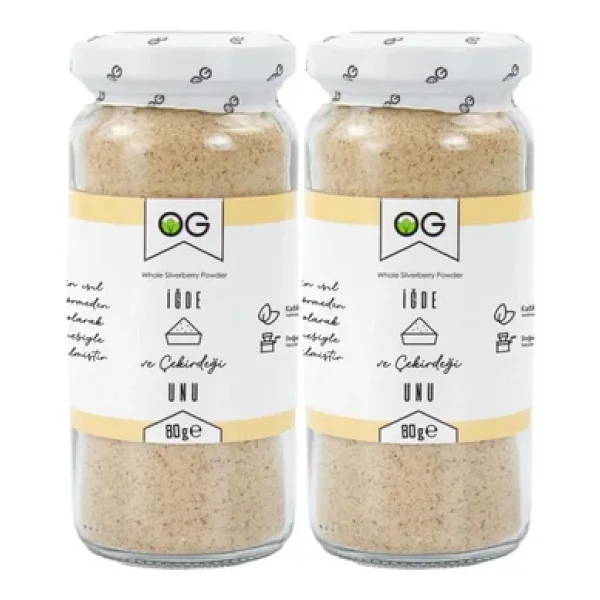 Og Natural 80 Gr 2'li İğde Ve Çekirdeği Unu - Görsel 4