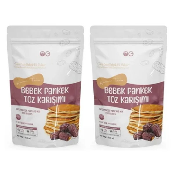 Og Natural Hurma Tozlu Pankek Toz Karışımı 300 Gr 2'li - Görsel 4