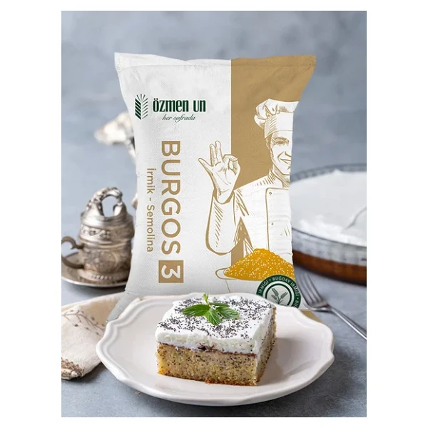 Özmen Burgos 3 Semolina İrmik 25 Kg - Görsel 5