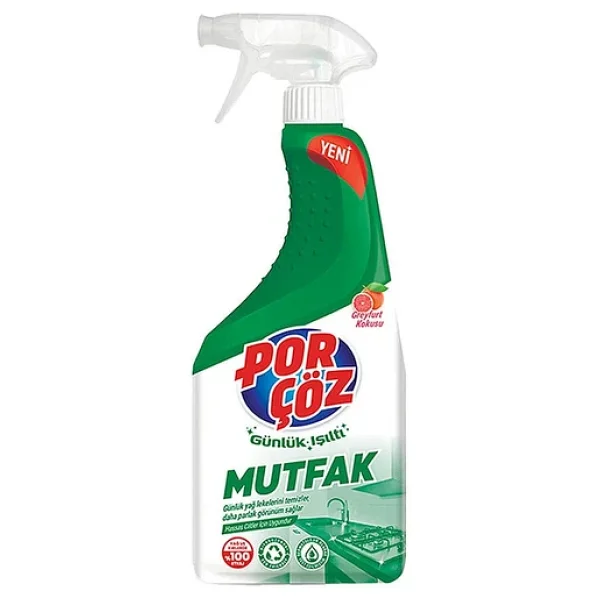 Porçöz Mutfak Temizleyici Sprey 750 Ml 3'lü - Görsel 6