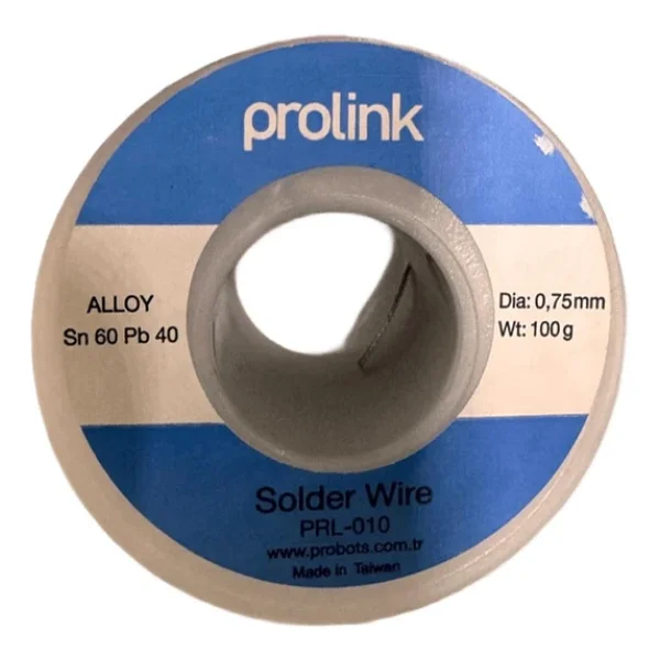 Prolink Lehim Teli 100gr 0,75mm 60/40 Made İn Taiwan Prl-010 - Görsel 5