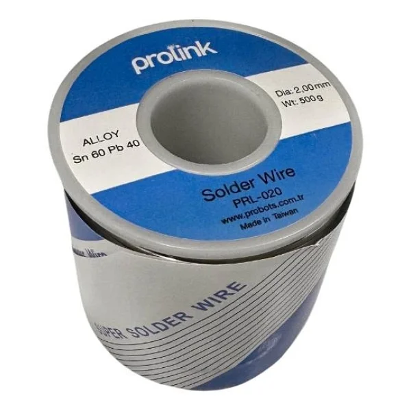 Prolink Lehim Teli 500gr 2mm 60/40 Made İn Taiwan Prl-020 - Görsel 6