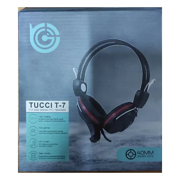 Tucci T-7 Mikrofonlu Oyuncu Kulaklığı - Görsel 3