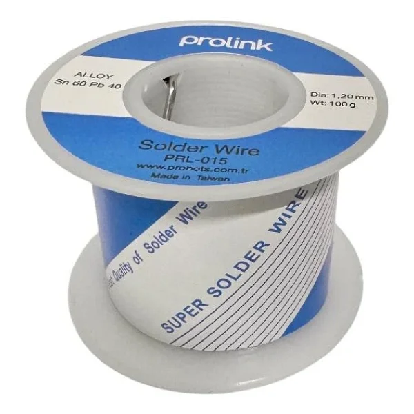 Prolink Lehim Teli 100gr 1,2mm 60/40 Made İn Taiwan Prl-015 - Görsel 6