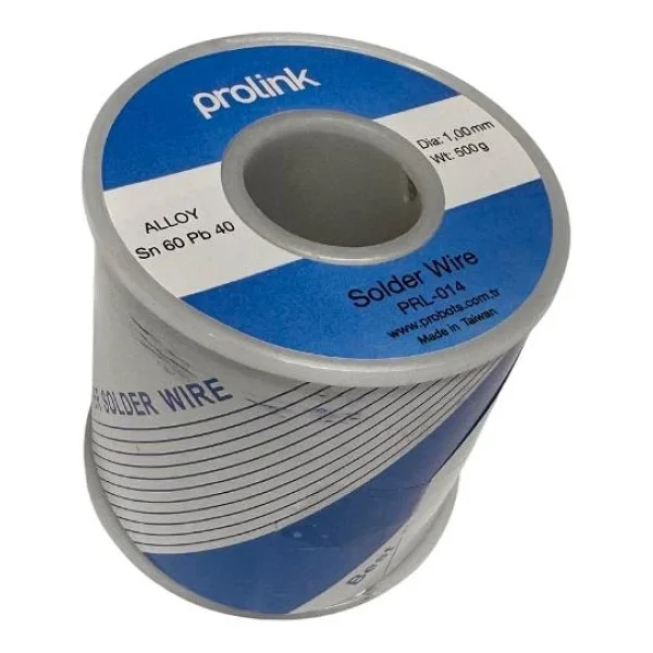 Prolink Lehim Teli 500gr 1mm 60/40 Made İn Taiwan Prl-014 - Görsel 6