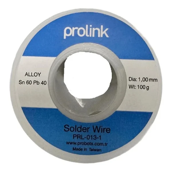 Prolink Lehim Teli 100gr 1mm 60/40 Made İn Taiwan Prl-013-1 - Görsel 5