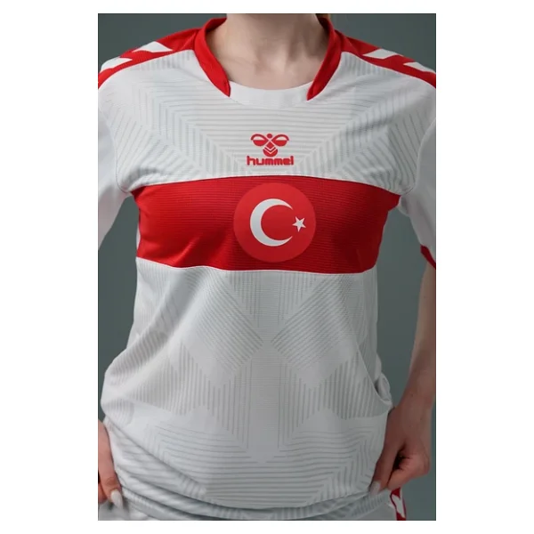 Hummel Milli Takım Forma Beyaz 25-26 Kadın - Görsel 4