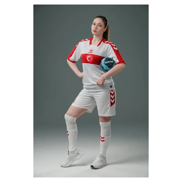 Hummel Milli Takım Forma Beyaz 25-26 Kadın - Görsel 6