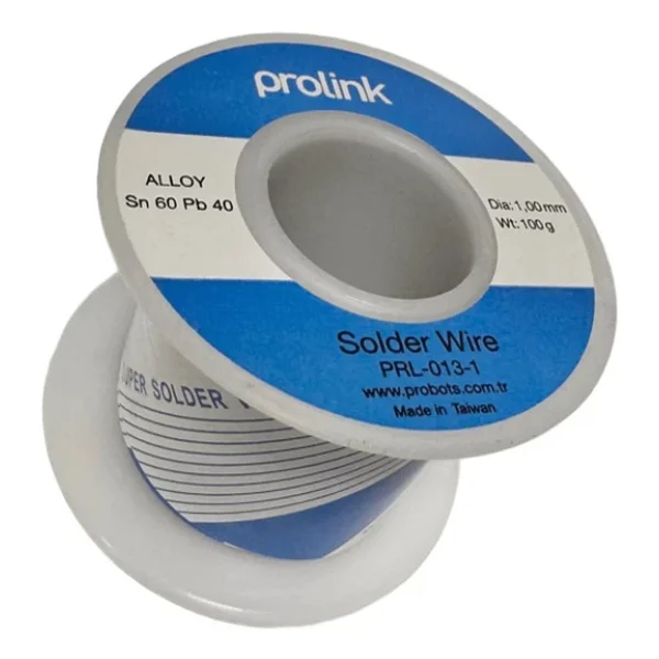 Prolink Lehim Teli 100gr 1mm 60/40 Made İn Taiwan Prl-013-1 - Görsel 6