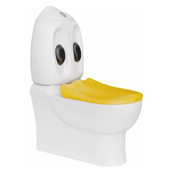 Creavit Ducky Dc360 Duvara Dayalı Çocuk Klozet - Görsel 5