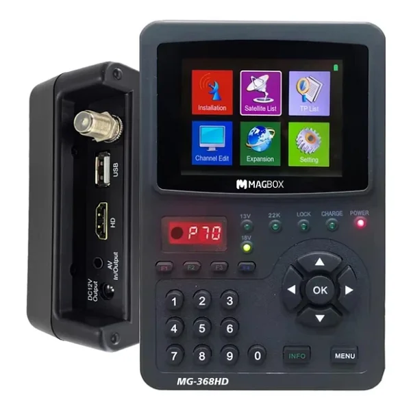Magbox Mg-368hd Full HD Lcd Ekranlı Görüntülü Dijital Uydu Yön Bulucu - Görsel 3