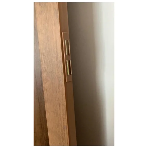 Akordeon Kapı Kibar Modeli, Akağaç Ahşap Desenli, 84x216cm - Görsel 4