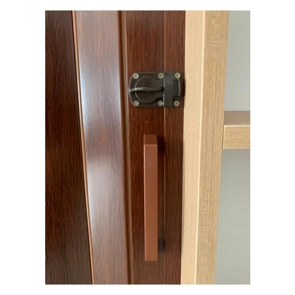 Akordeon Kapı Kibar Modeli, Ceviz Ahşap Desenli, 84x216cm - Görsel 3