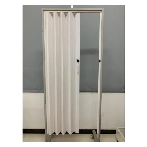 Akordeon Kapı Kibar Modeli, Akağaç Ahşap Desenli, 84x216cm - Görsel 2