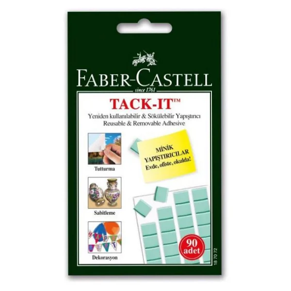 Faber-Castell Tack-It 50 Gr Hamur Yapıştırıcı - Görsel 3