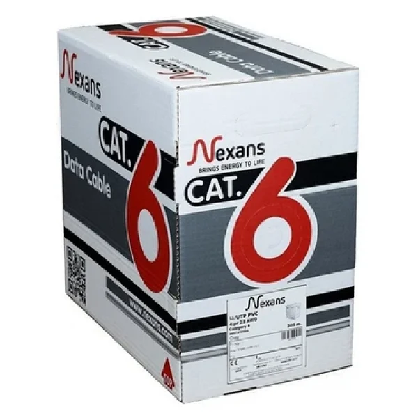 Nexans Ethernet 23 Awg Cat6 U-Utp 305 M Network Kablosu - Görsel 6