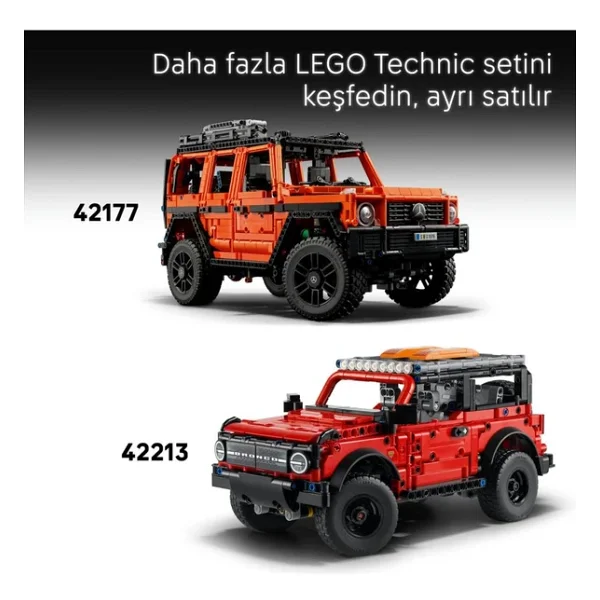 Lego 42227 Technic Jeep Wrangler Rubicon Suv - Görsel 10