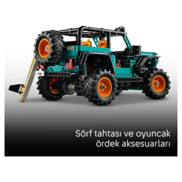 Lego 42227 Technic Jeep Wrangler Rubicon Suv - Görsel 8