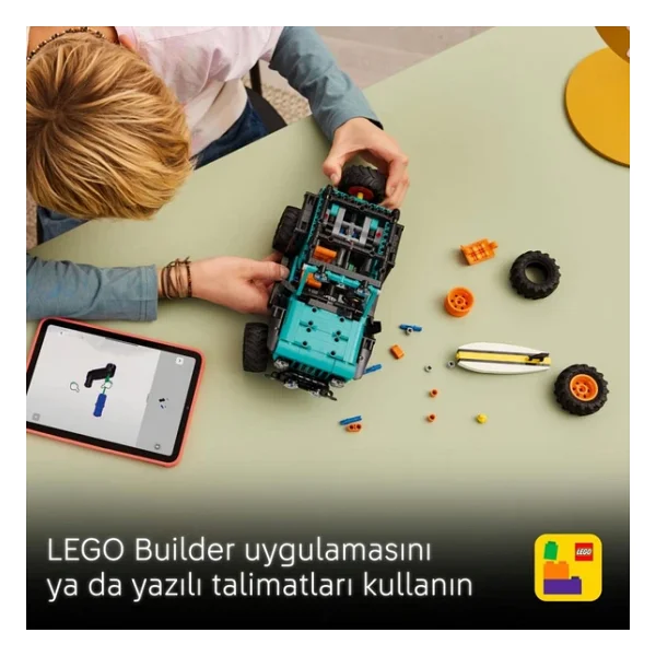 Lego 42227 Technic Jeep Wrangler Rubicon Suv - Görsel 9