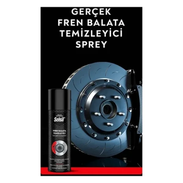Selsil Fren Balata Temizleme Spreyi 500 Ml 3 Adet - Görsel 5