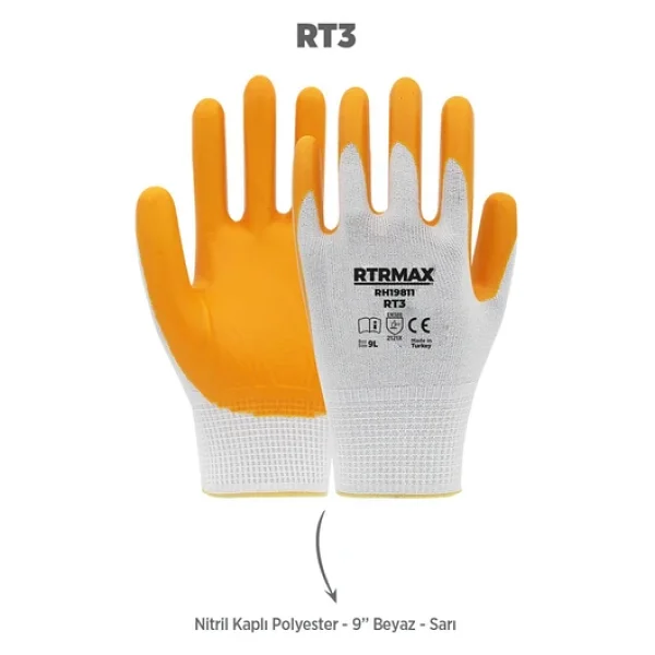 Rtrmax Rtm226set Sds Plus Kırıcı Ve Delici 5'li Set - Eldiven-Çekiç-Uç Tutucu - Görsel 6
