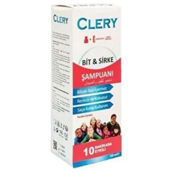 Clery Bit Ve Sirke Şampuanı 100 Ml - Görsel 3
