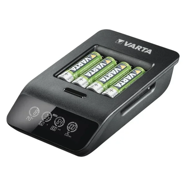 Varta 57684 Smart Lcd Pil Şarj Aleti + 2100 mAh 4'lü Aa Şarjlı Kalem Pil - Görsel 7
