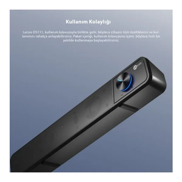 Lenovo Lecoo Ds111 6 W Soundbar - Görsel 6