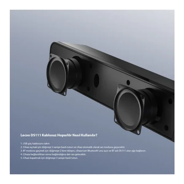 Lenovo Lecoo Ds111 6 W Soundbar - Görsel 7