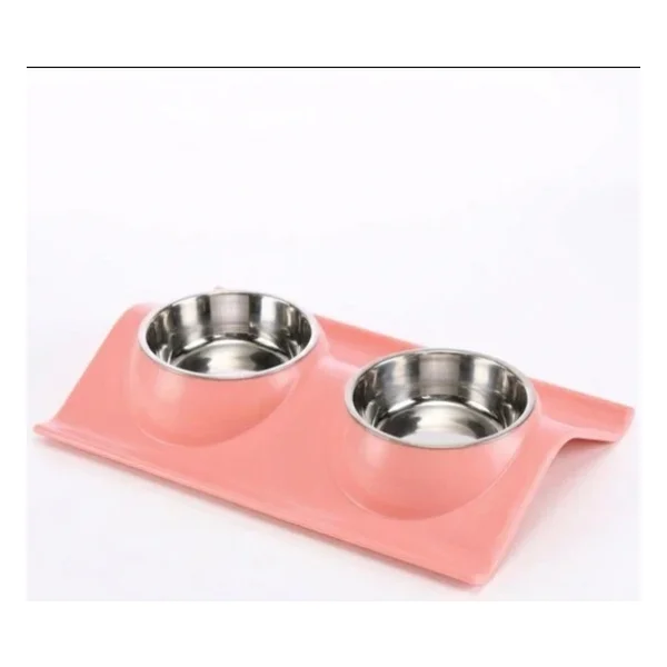 Nunbell Melamin İkili Çelik Mama Kabı Standı - Görsel 6