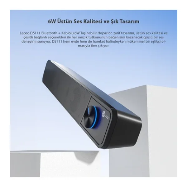 Lenovo Lecoo Ds111 6 W Soundbar - Görsel 4