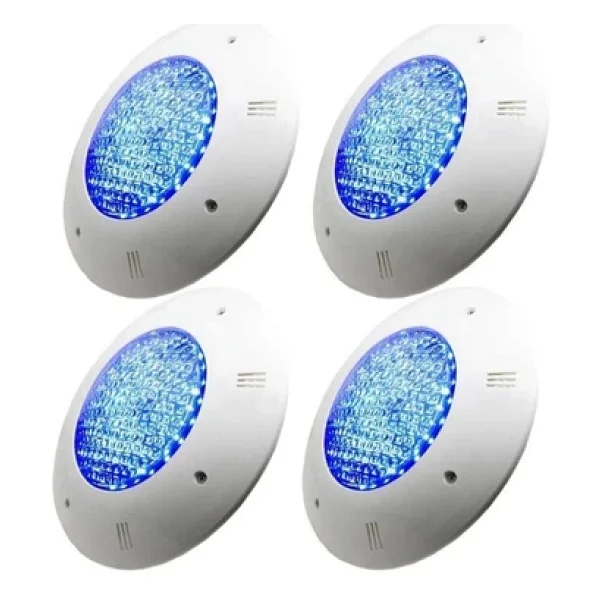 4 Adet 30 Watt LED Mavi Sıva Üstü Havuz Lambası Tenda 12 Volt Vice Avm - Görsel 3