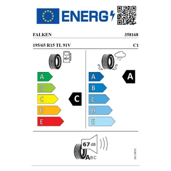 Falken Ziex Ze320 195/65 R15 91v Yaz Lastiği - 2026 - Görsel 7