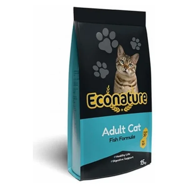 Econature Balıklı 15 Kg Yetişkin Kedi Maması - Görsel 3