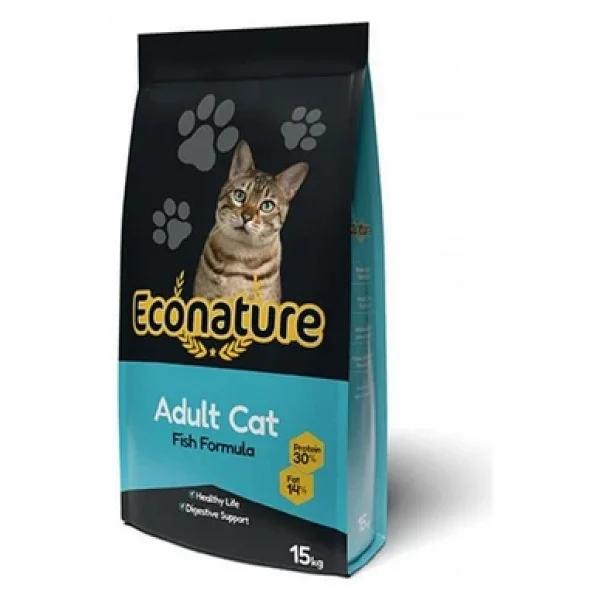 Econature Balıklı 15 Kg Yetişkin Kedi Maması - Görsel 2