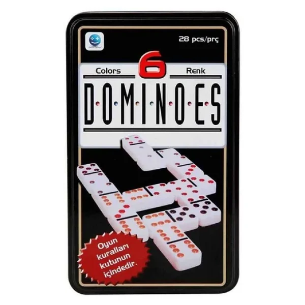 Sunman Domino Oyunu 28 Li Renkli Taşlar S00001352 - Görsel 3