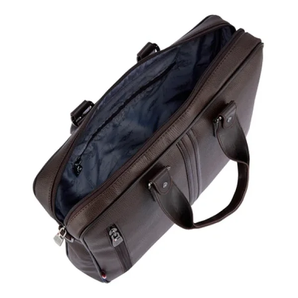 U.S. Polo Assn. 6752 Omuz Askılı Laptop Çantası Evrak Çantası Kahverengi - Görsel 7