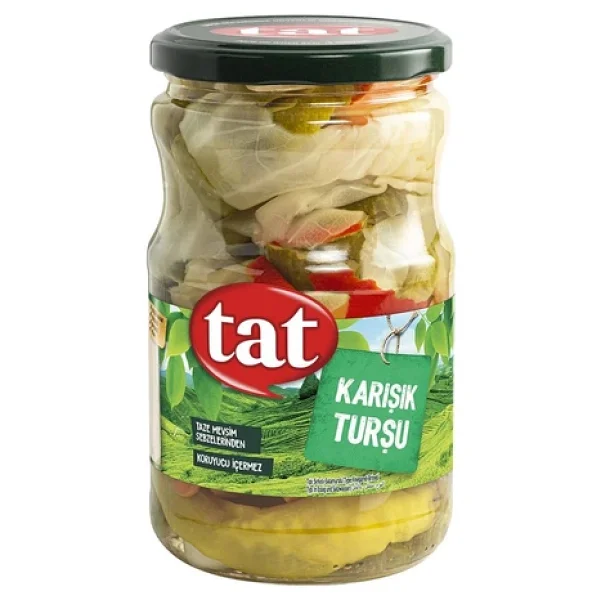 Tat Karışık Turşu 650 Gr Cam X 2 Adet - Görsel 4