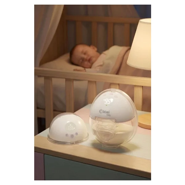 Kiwibaby Kbaby-53 Giyilebilir Göğüs Pompası 1200 mAh Şarjlı & 6 Mod & 180 Ml Hazne - Görsel 4