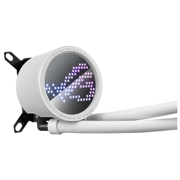 Asus Rog Ryuo Iıı 240 Argb 240 Mm White Edition İşlemci Sıvı Soğutucu - Görsel 5