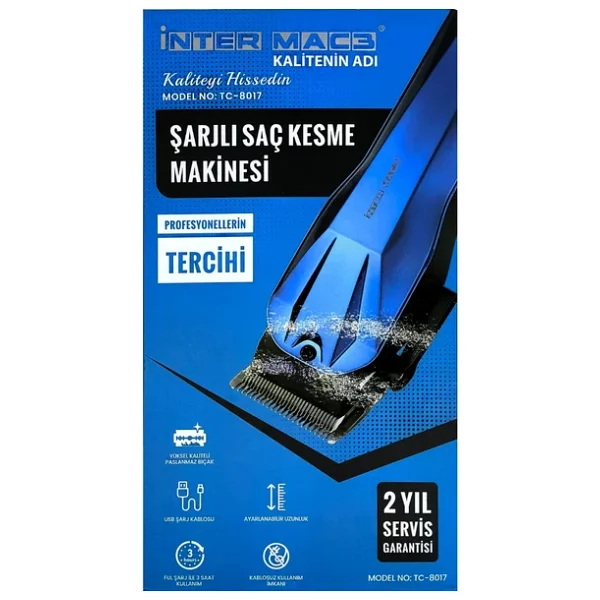 İnter Mac3 Tc-8017 Saç Kesme Makinesi - Görsel 9