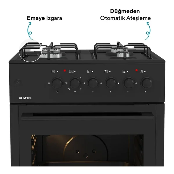 Kumtel Lf662s-40 F Tam Boy Ocaklı Fırın - Görsel 6