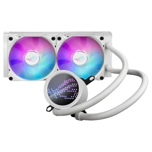 Asus Rog Ryuo Iıı 240 Argb 240 Mm White Edition İşlemci Sıvı Soğutucu - Görsel 3