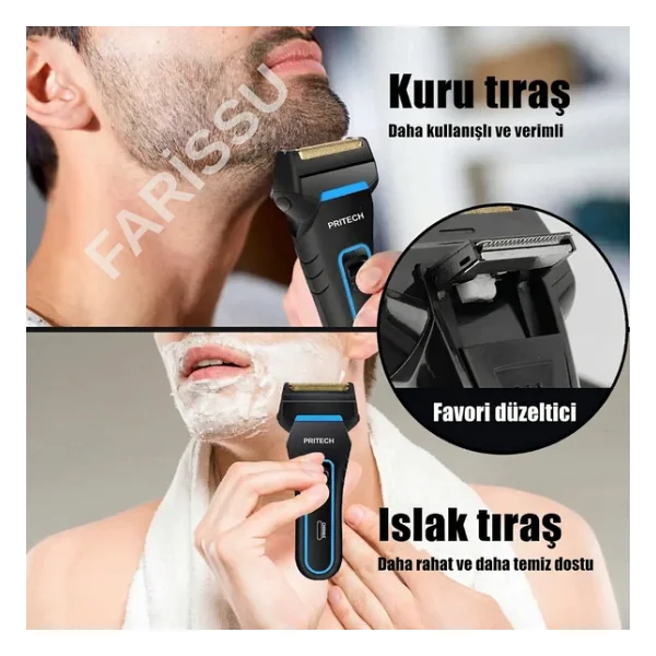 Pritech Rf-1310 Tıraş Makinesi - Görsel 6