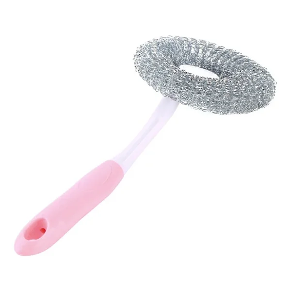 Mangal Temizleme Fırçası - Barbekü Fırçası - Lavabo Bulaşık Fırçası - Görsel 4