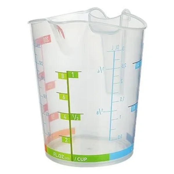 Ölçü Kabı Dereceli Renkli 300ml - 10,1oz - Görsel 7