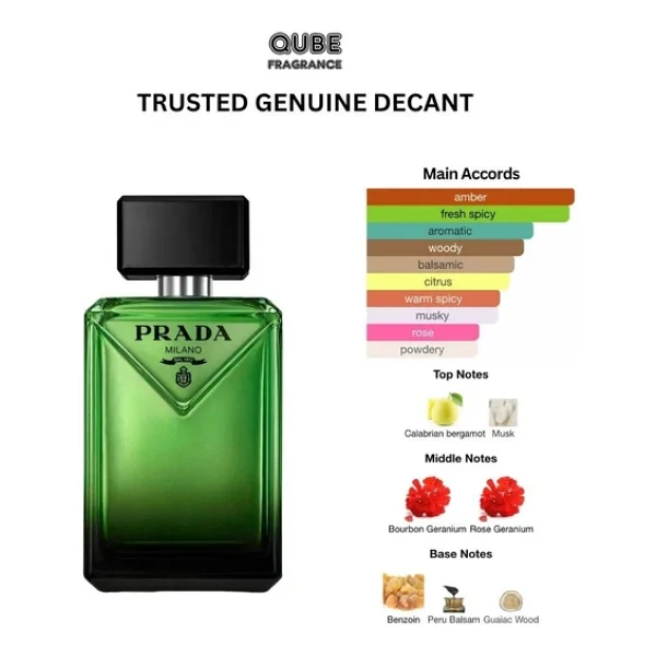 Prada Paradigme Edp 100 Ml Erkek Parfüm - Görsel 3