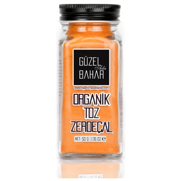 Güzel Ada Gıda Organik 50 Gr Zerdeçal Tozu - Görsel 4