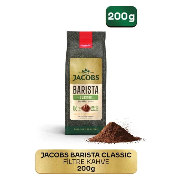 Jacobs Barista Classic Filtre Kahve 200 Gr - Görsel 3